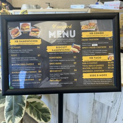 Menu photo 2 HoneyBird Allen, TX