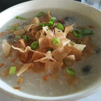 Kimsuy Chinese Cuisine - Shredded Pork Century Eggs Congee - Chinese Near Me - Lucena, ABR