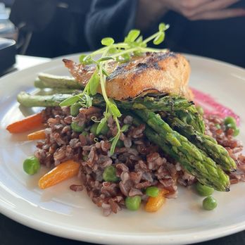 75 on Liberty Wharf - Grilled Organic Salmon Filet** - New American Near Me - Boston, Massachusetts 75 on Liberty Wharf - Grilled Organic Salmon Filet** - New American Near Me - Boston, Massachusetts