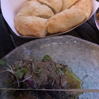 Gumba - Liver Pate with Fry Bread - Italian Near Me - Portland, Oregon Gumba - Liver Pate with Fry Bread - Italian Near Me - Portland, Oregon