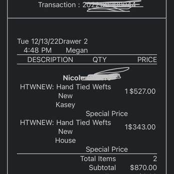 De Novo Salon - Copy of receipt - Hair Salons Near Me - Pensacola, Florida De Novo Salon - Copy of receipt - Hair Salons Near Me - Pensacola, Florida
