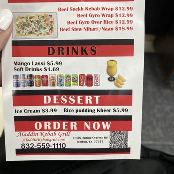 Aladdin Kebab Grill - Menu - Kebab Near Me - Tomball, Texas Aladdin Kebab Grill - Menu - Kebab Near Me - Tomball, Texas
