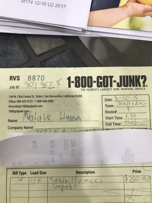 1-800-got-junk? - Claremont 4650 Arrow Hwy #G-11 Montclair, CA ...