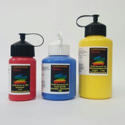 Lachenmeier Farben Zürich - Profi-Acryl + Profi-Gouache Eigenprodukte Lachenmeier Farben
