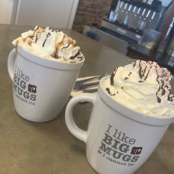 Turning Point - Peppermint Hot Chocolate Salted Caramel Mocha-Chino - Breakfast & Brunch Near Me - Newark, Delaware