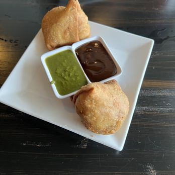 Saffron - South - Samosa. A little meh for me - Indian Near Me - Austin, Texas Saffron - South - Samosa. A little meh for me - Indian Near Me - Austin, Texas