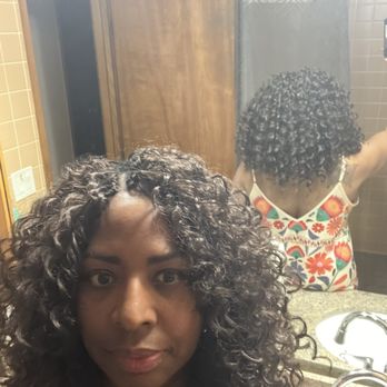Favor African Braiding - View of the back and front after I filled in gaps - Hair Stylists Near Me - Southfield , Michigan Favor African Braiding - View of the back and front after I filled in gaps - Hair Stylists Near Me - Southfield , Michigan