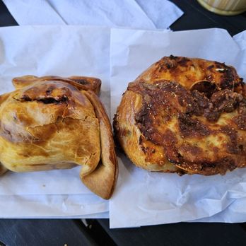 Forgotten Bakery - Chilean empanada and pizza bagel - Bakeries Near Me - Sacramento, California