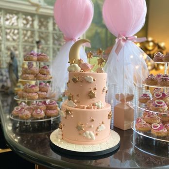 Ina Bakes - baby shower cake. thanks so much for making it happen !!! - Custom Cakes Near Me Ina Bakes - baby shower cake. thanks so much for making it happen !!! - Custom Cakes Near Me