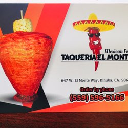 Taqueria El Monte - Menu