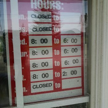 Maple Lane - a business hours sign in a window - Farmers Market Near Me - Waterloo, New York