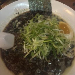 Black Tonkotsu Pork Ramen