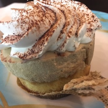 Ushio Sushi - Tiramisu cup! (3.50) GREAT TASTE. Wasn't too sweet like other places. - Sushi Bars Near Me - Davie, Florida Ushio Sushi - Tiramisu cup! (3.50) GREAT TASTE. Wasn't too sweet like other places. - Sushi Bars Near Me - Davie, Florida