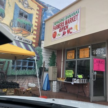 Swinging Bananas - Entrance - Farmers Market Near Me - Oakland Park, Florida Swinging Bananas - Entrance - Farmers Market Near Me - Oakland Park, Florida