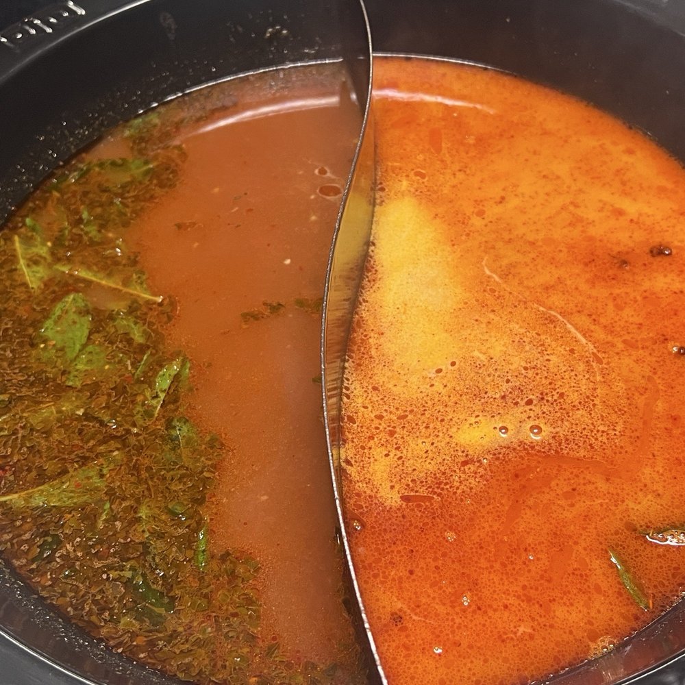 Master Beef Hot Pot - Spicy tomato and spicy broth - Hot Pot Near Me - Calgary, Alberta Master Beef Hot Pot - Spicy tomato and spicy broth - Hot Pot Near Me - Calgary, Alberta