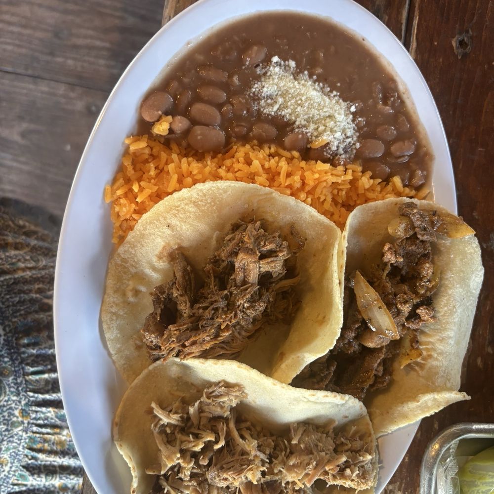 El Tacazo - Three taco plate - Mexican Near Me - Florida City, Florida El Tacazo - Three taco plate - Mexican Near Me - Florida City, Florida