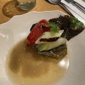 ADRIA - De la lotte & poivron  sauce de bœuf - Mediterranean Near Me - Paris, 75