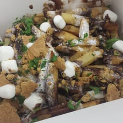 Sticky's - Smores fries. calorie counting is illegal