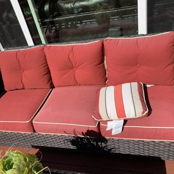 Ashley Store - Fading of only some cushions. - Furniture Stores Near Me - Burbank, California