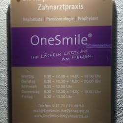 OneSmile - Öffnungszeiten etc