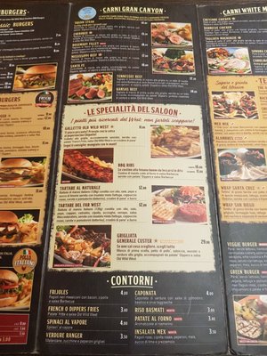 Menu photo 1 Old Wild West Venezia, VE Menu photo 1 Old Wild West Venezia, VE