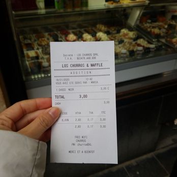 Los Churros & Waffle - 3 euros for a liege waffle with dark chocolate - Waffles Near Me - Brussels, BRU Los Churros & Waffle - 3 euros for a liege waffle with dark chocolate - Waffles Near Me - Brussels, BRU