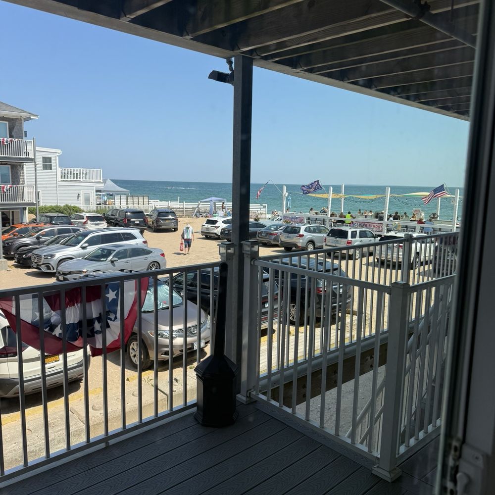 Sandy Shore Motel & Apts - View from the 2nd floor room - Hotels Near Me - Westerly, Rhode Island