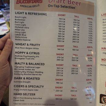 Butterbee's American Grille - Drafts - American Near Me - Cincinnati, Ohio