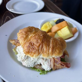The Fish Hopper - Crab and shrimp BLT on a croissant!! - Seafood Near Me - Monterey, California The Fish Hopper - Crab and shrimp BLT on a croissant!! - Seafood Near Me - Monterey, California