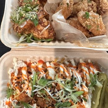 Frymazing - Honey Butter Fried Chicken Wings Soy Garlic Fried Chicken Wings Spicy Pork Bowl - Asian Fusion Near Me - Fairfield, California Frymazing - Honey Butter Fried Chicken Wings Soy Garlic Fried Chicken Wings Spicy Pork Bowl - Asian Fusion Near Me - Fairfield, California