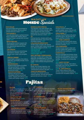 Menu photo 5 Mazatlan Mexican Bar and Grill Henderson, NC Menu photo 5 Mazatlan Mexican Bar and Grill Henderson, NC