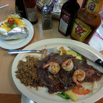 Crockett Seafood & Steak - Ribeye and Jumbo Shrimp - Seafood Near Me - Crockett, Texas