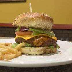 Sattva Indian Rasoi - ChickenTikkaBurgers...#Burger #LunchSpecials