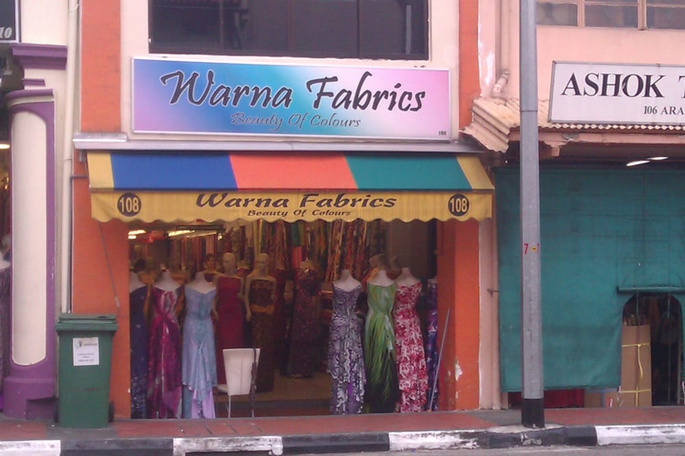 WARNA FABRICS near 108 Arab Street, Singapore, Singapore Shopping