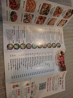 Menu photo 1 China Master Winter Park, FL