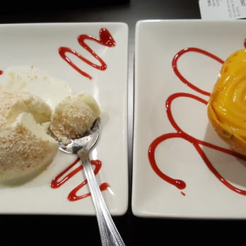 Crab Avenue - And our dessert was absolutely fantastic coconut mango sorbet and mango. - Seafood Near Me - Glendale, California