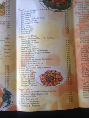 Menu photo 4 Janbo Express Draper, UT