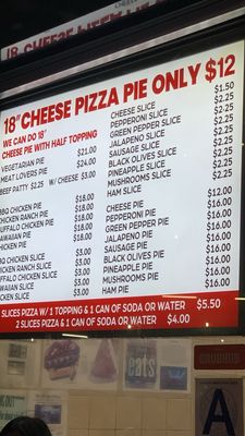 Menu photo 1 $1.50 Fresh Pizza New York, NY Menu photo 1 $1.50 Fresh Pizza New York, NY