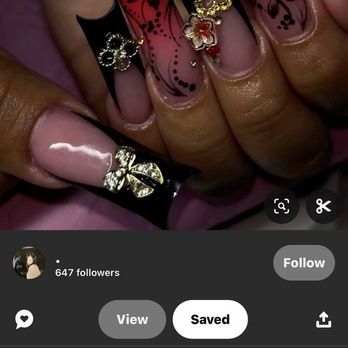 Nailtastic Salon - The inspiration. Which the only thing she didn't want was the gems. - Nail Salons Near Me - San Francisco, California Nailtastic Salon - The inspiration. Which the only thing she didn't want was the gems. - Nail Salons Near Me - San Francisco, California