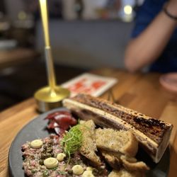 The Ends Restaurant - Bone Marrow & Tartare
