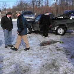 Payne's Point Bar & Grill - Opening day registration of Sturgeon Spearing season at Payne's Point