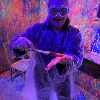 RAGESCAPE Rage & Escape Rooms - Paint splatter room - Escape Games Near Me - Camp Pendleton North, California