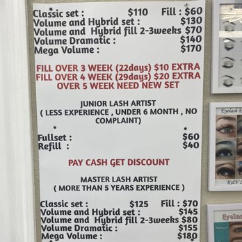 K&V Lash Studio - Prices of services - Eyelash Service Near Me - Sacramento, California K&V Lash Studio - Prices of services - Eyelash Service Near Me - Sacramento, California