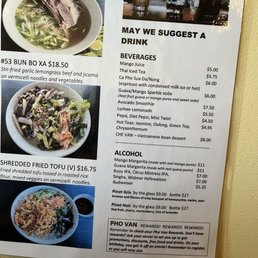 Part of menu