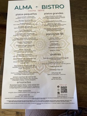 Menu photo 4 Alma Bistro Norwalk, CT