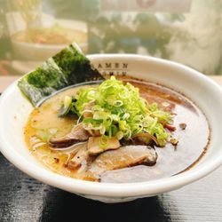 Ramen Isshin - Veg garlic shoyu