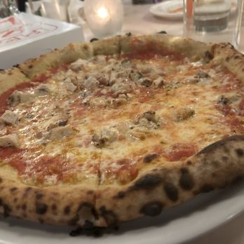 Char & Lemon - Cheese pizza w chicken - Italian Near Me - Oxford, Connecticut