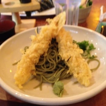 Mori Ichi - Ten cha soba (cold soba noodles with 2 large pieces of shrimp tempura) - Japanese Near Me - Sugar Land, Texas