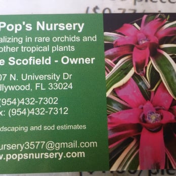 Pop's Nursery - Nurseries & Gardening Near Me - Hollywood, Florida Pop's Nursery - Nurseries & Gardening Near Me - Hollywood, Florida