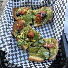 Avocado Tartine On Sourdough Avocado Tartine On Sourdough